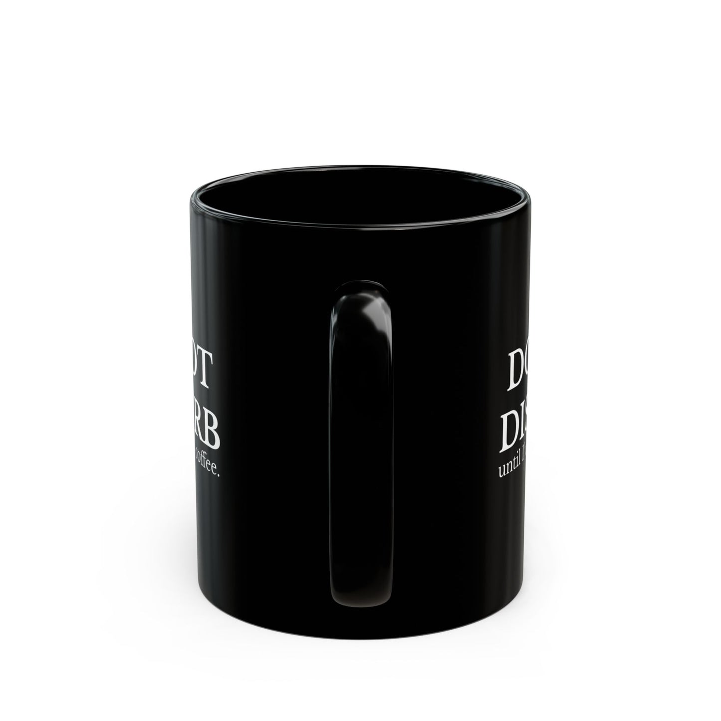 Do Not Disturb Coffee Mug | Black