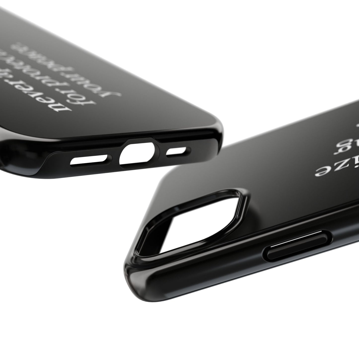 Never Apologize for Protecting Your Peace Phone Case