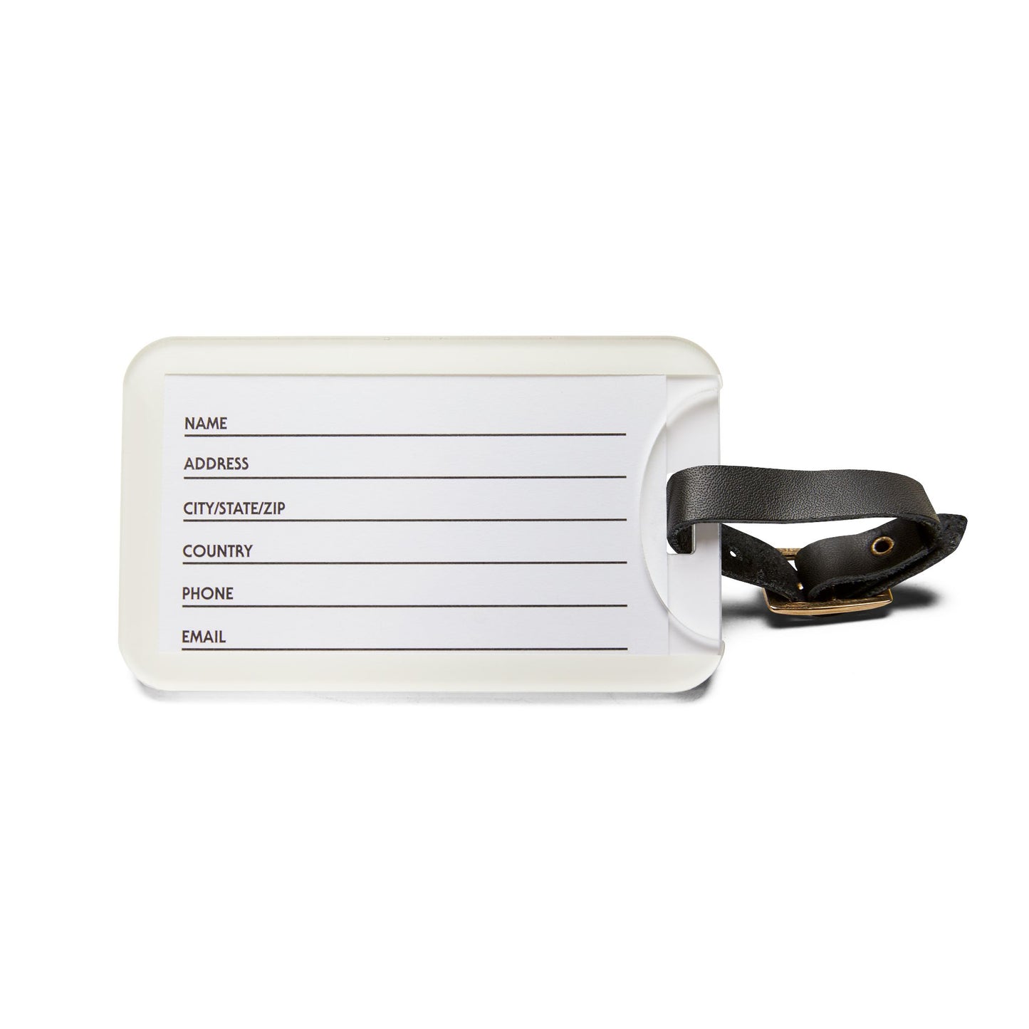 Anxious Traveler Luggage Tag