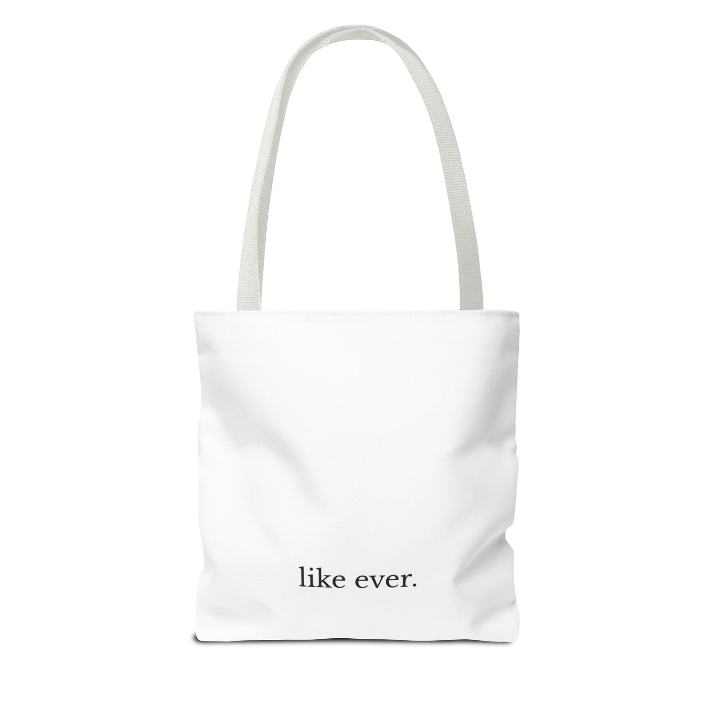 Never Apologize for Protecting Your Peace Tote Bag | White