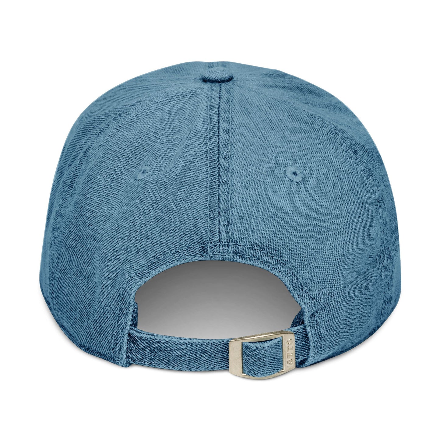 Overthinking Embroidered Denim Hat