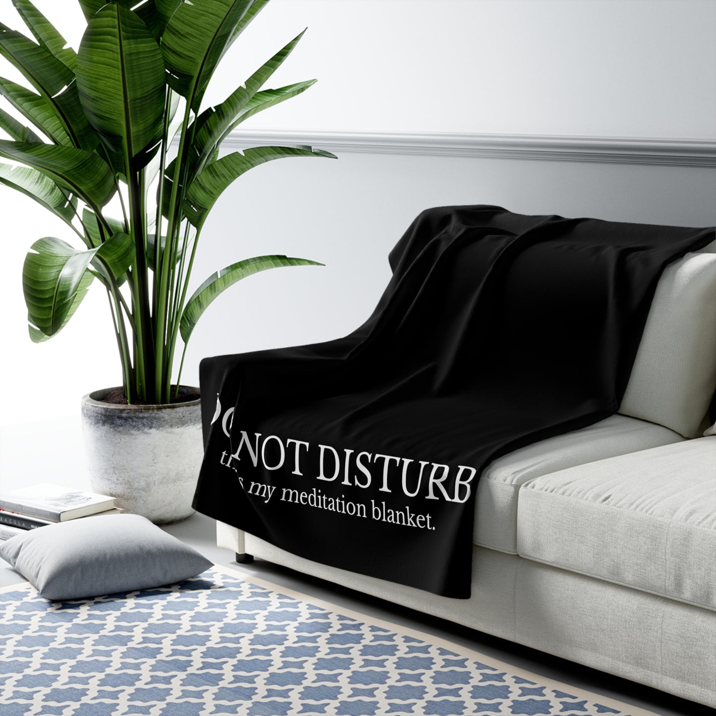 Do Not Disturb Meditation Blanket
