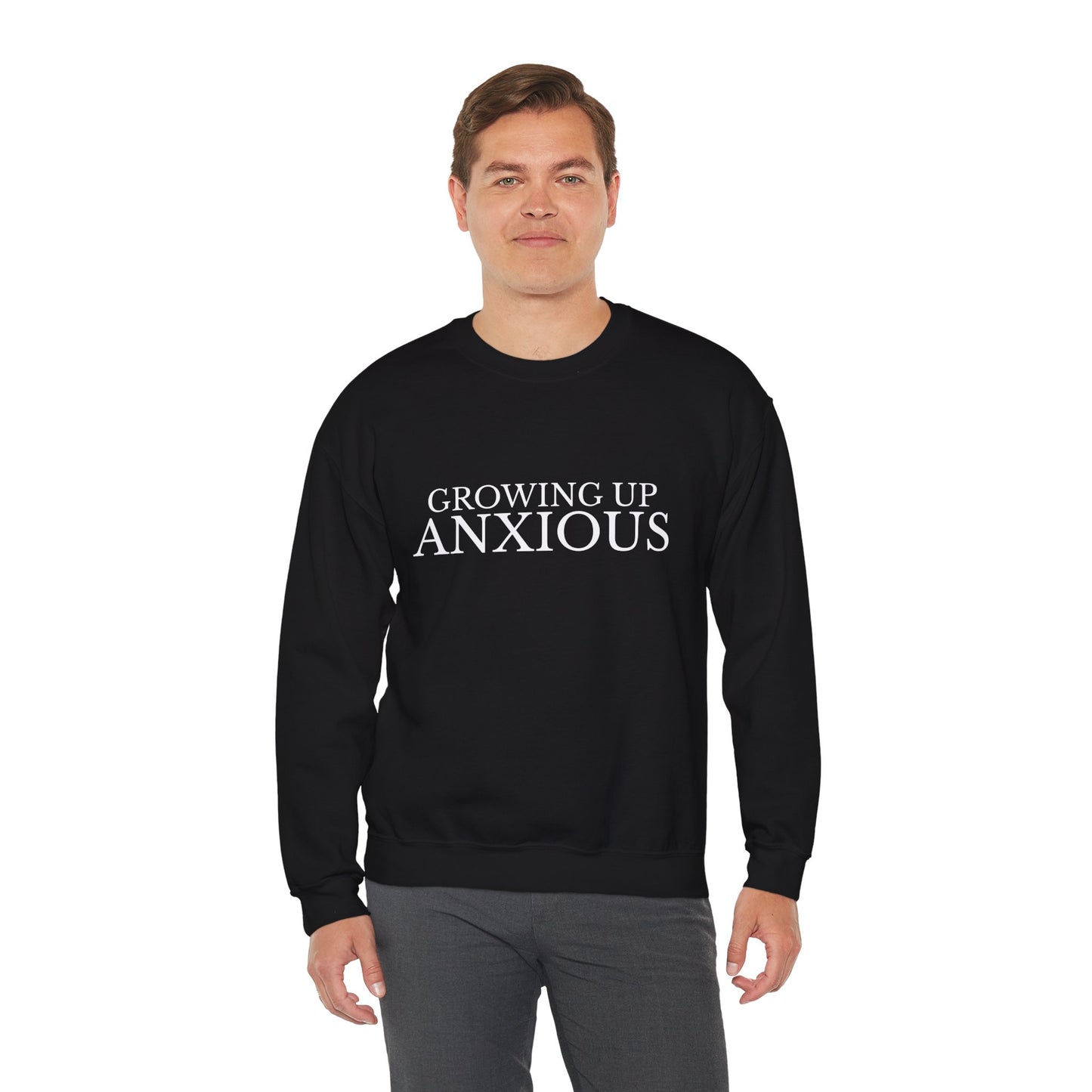 Growing Up Anxious Crewneck Sweatshirt