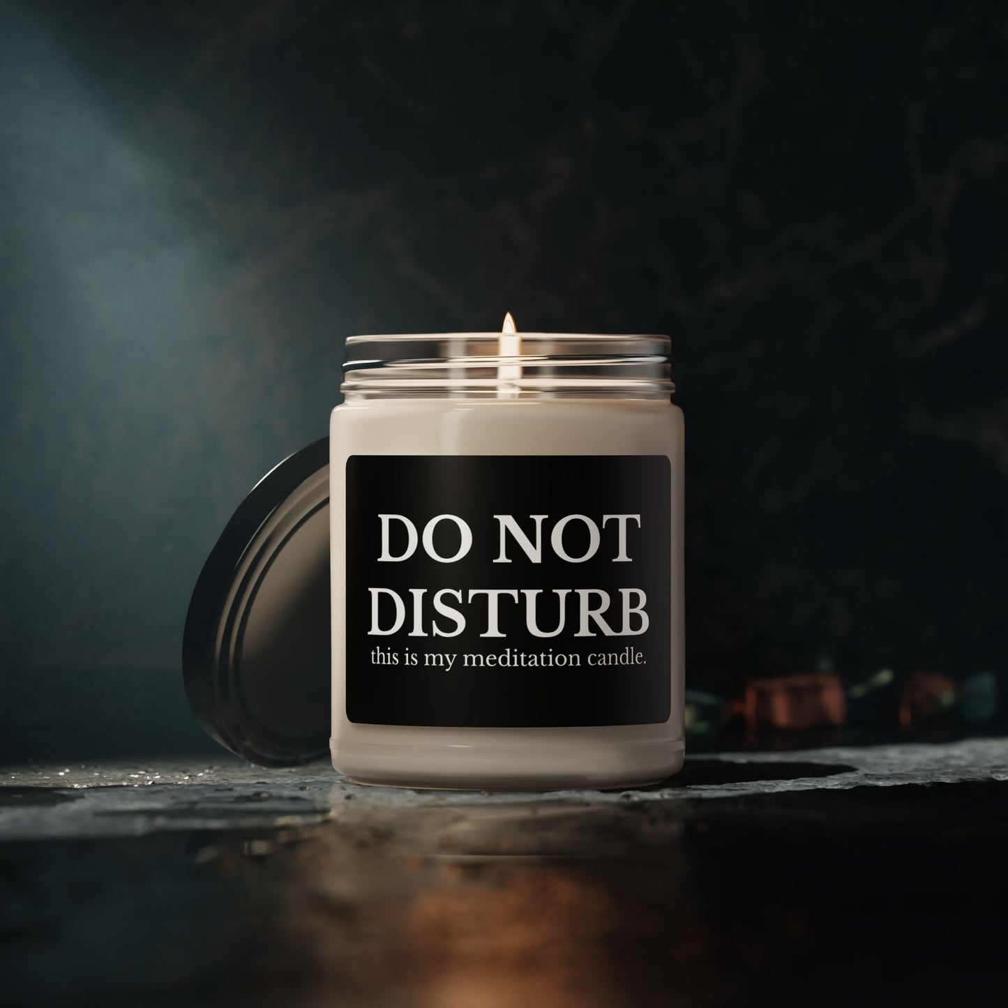 Do Not Disturb Meditation Scented Soy Candle