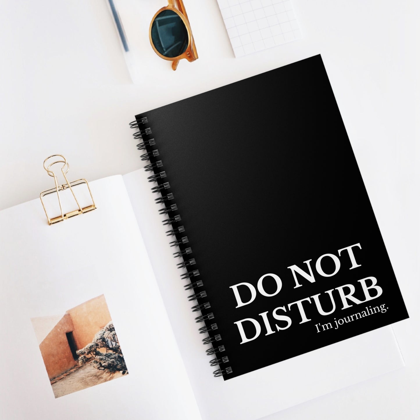 Do Not Disturb Journaling Spiral Notebook