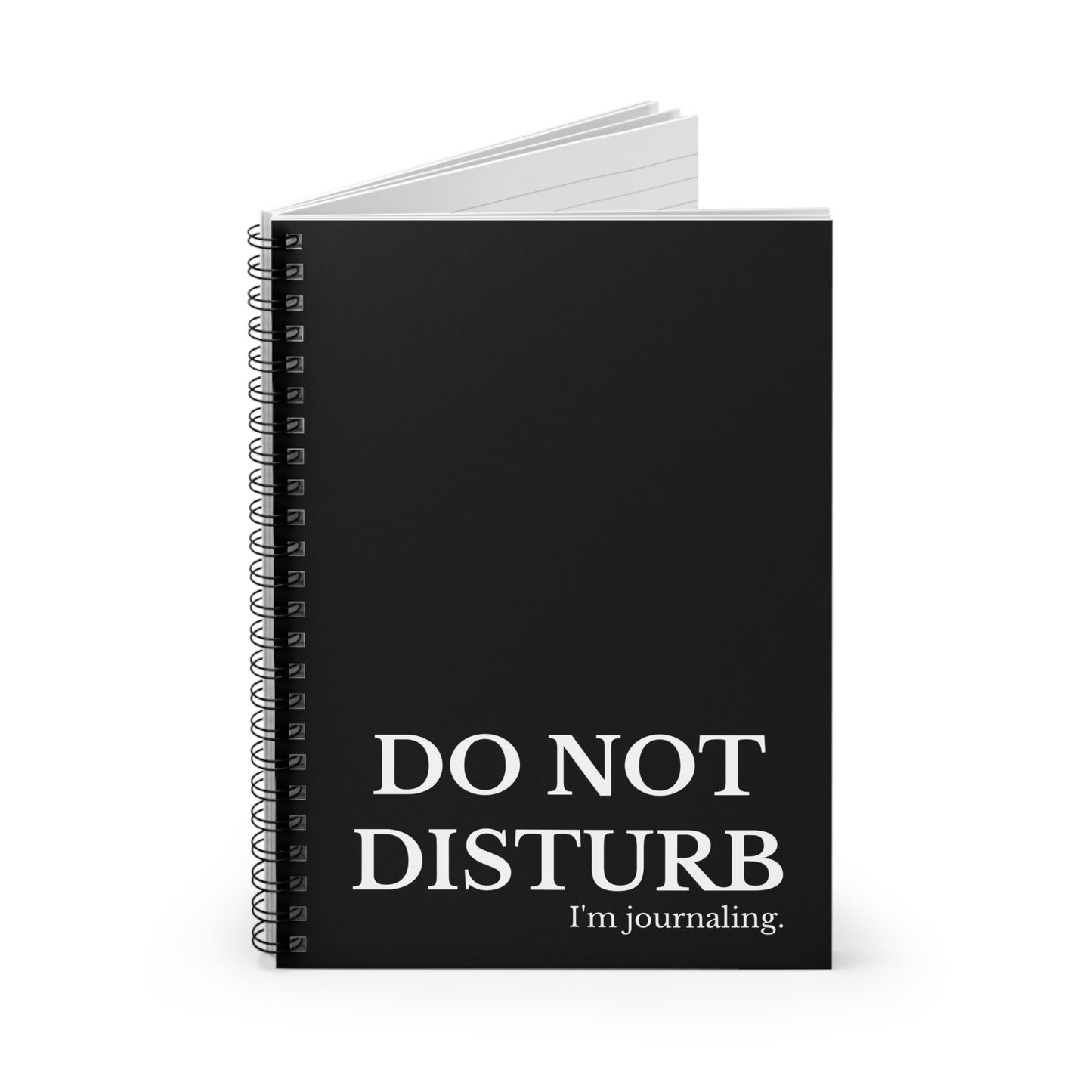 Do Not Disturb Journaling Spiral Notebook