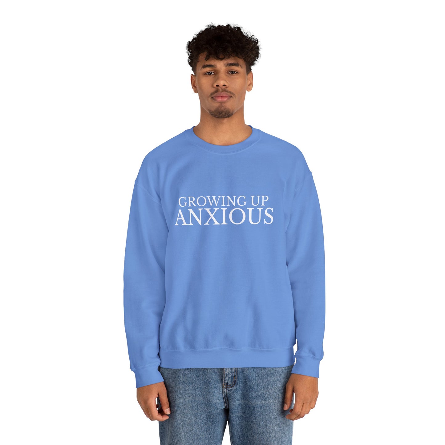 Growing Up Anxious Crewneck Sweatshirt