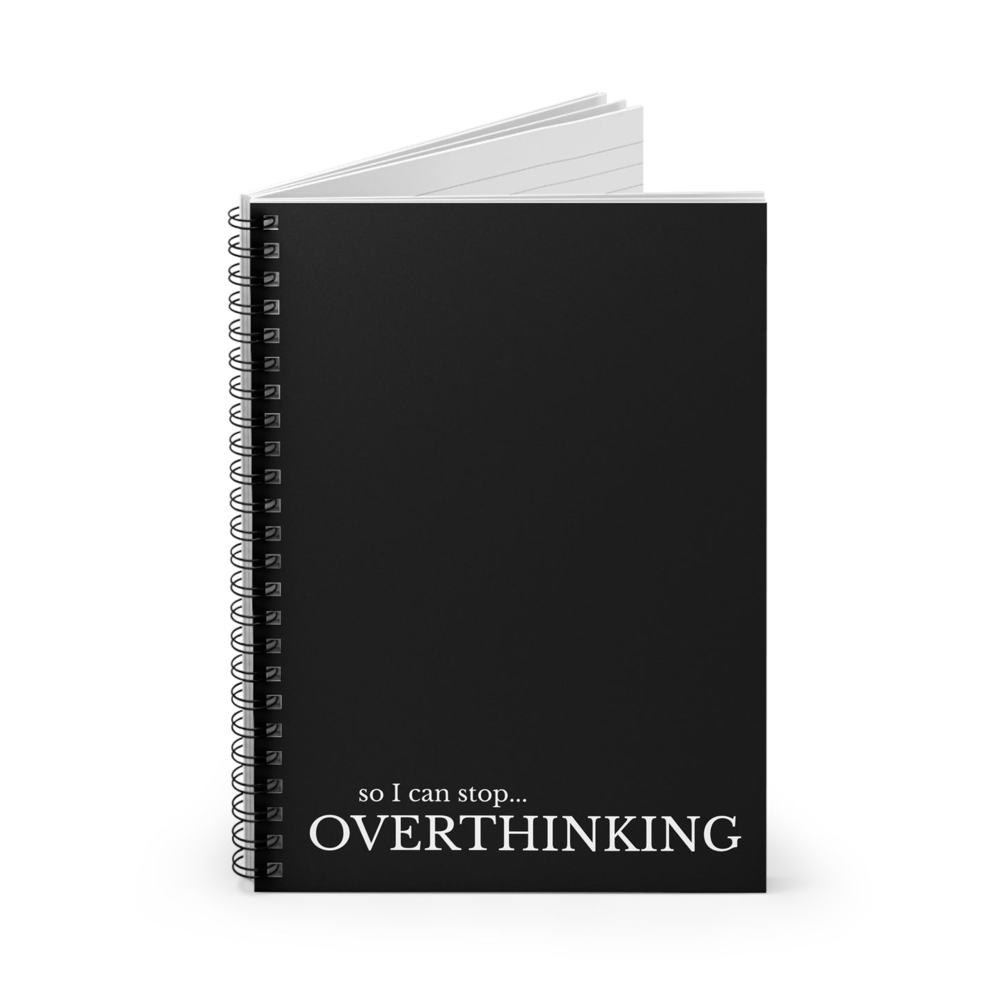 Overthinking Spiral Notebook