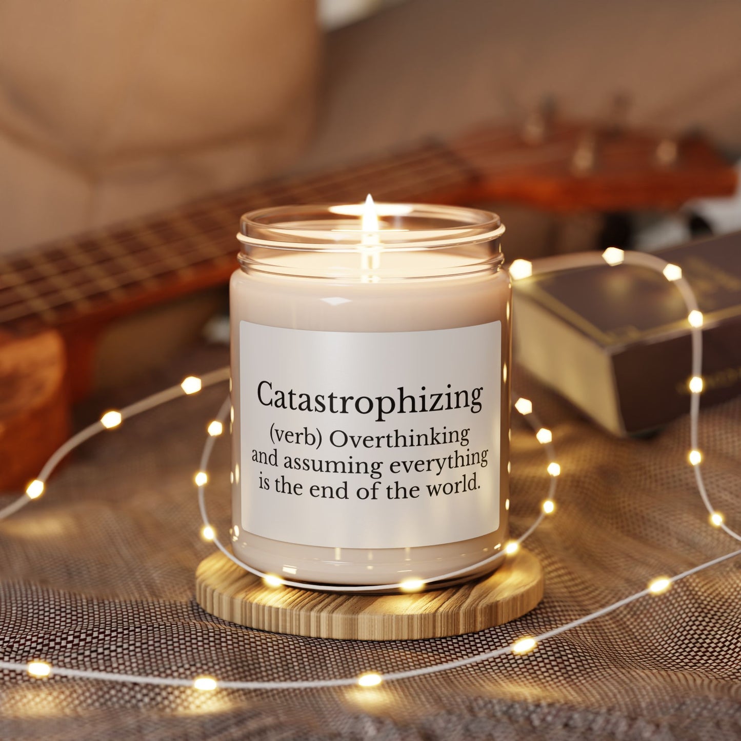 Catastrophizing Scented Soy Candle