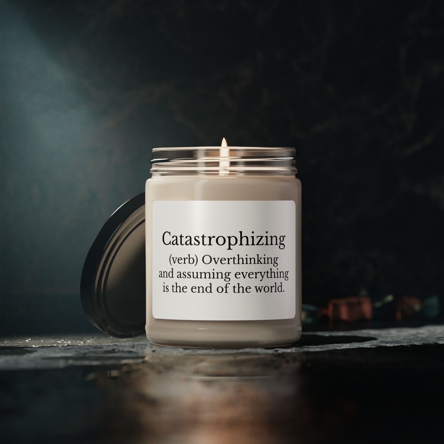 Catastrophizing Scented Soy Candle