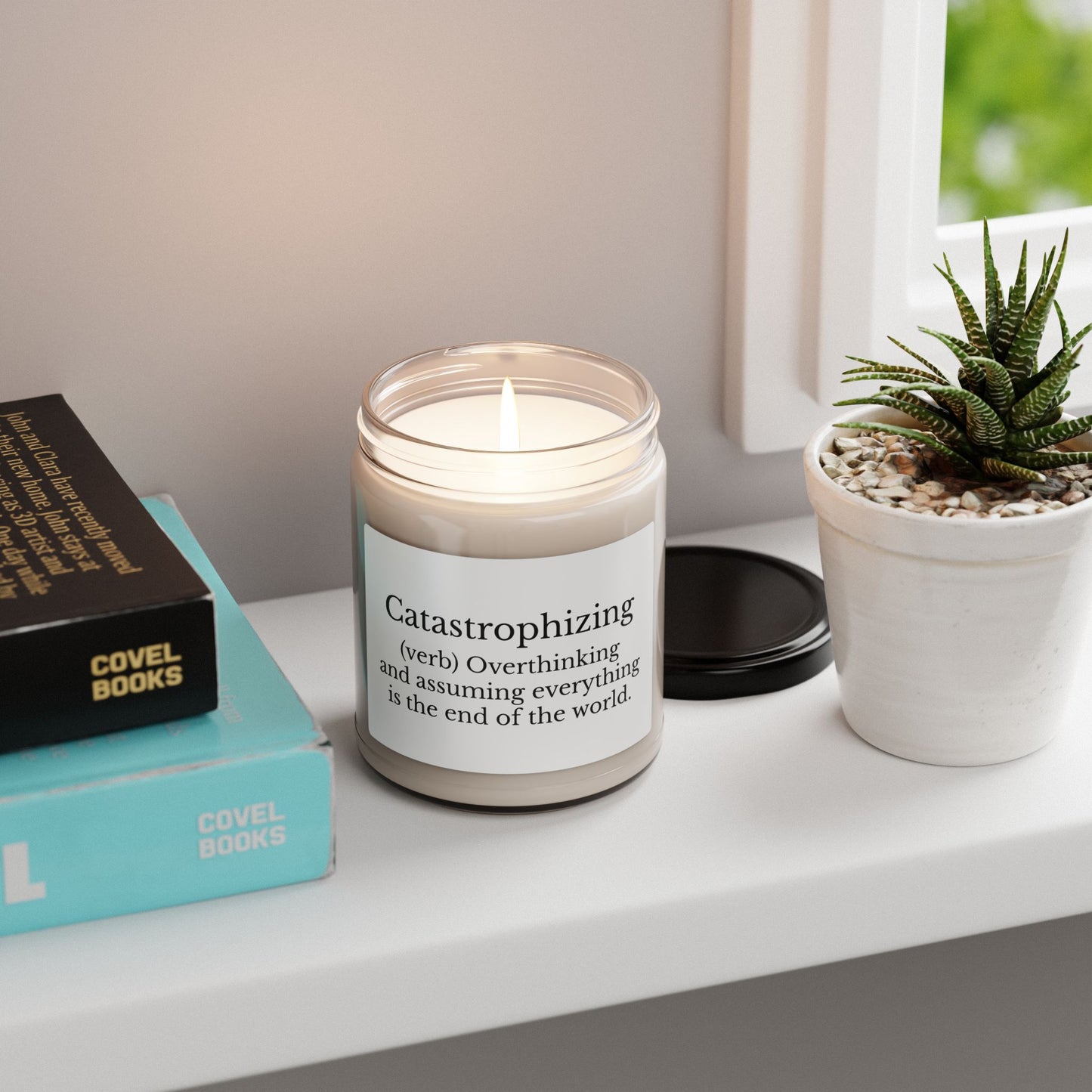 Catastrophizing Scented Soy Candle