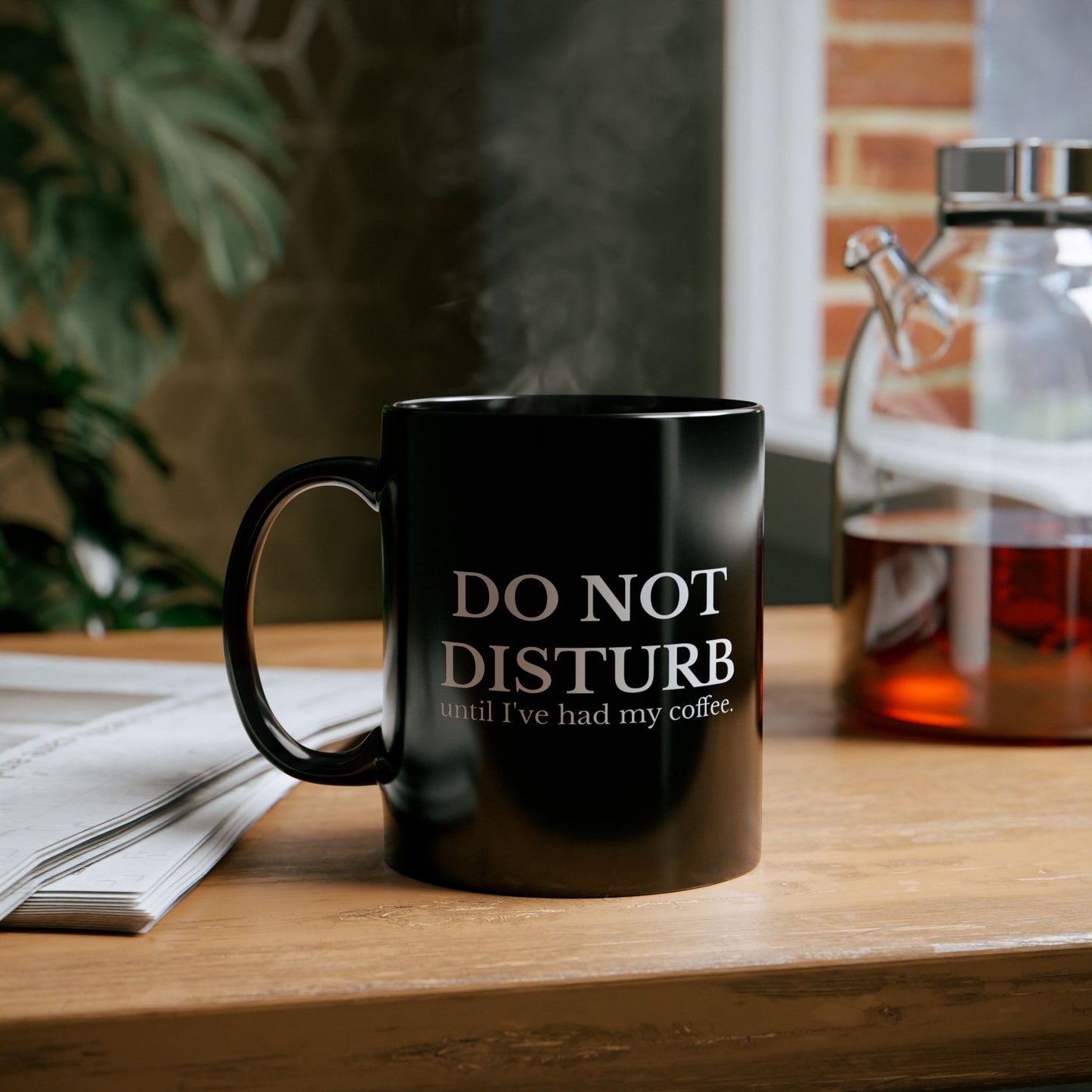 Do Not Disturb Coffee Mug | Black