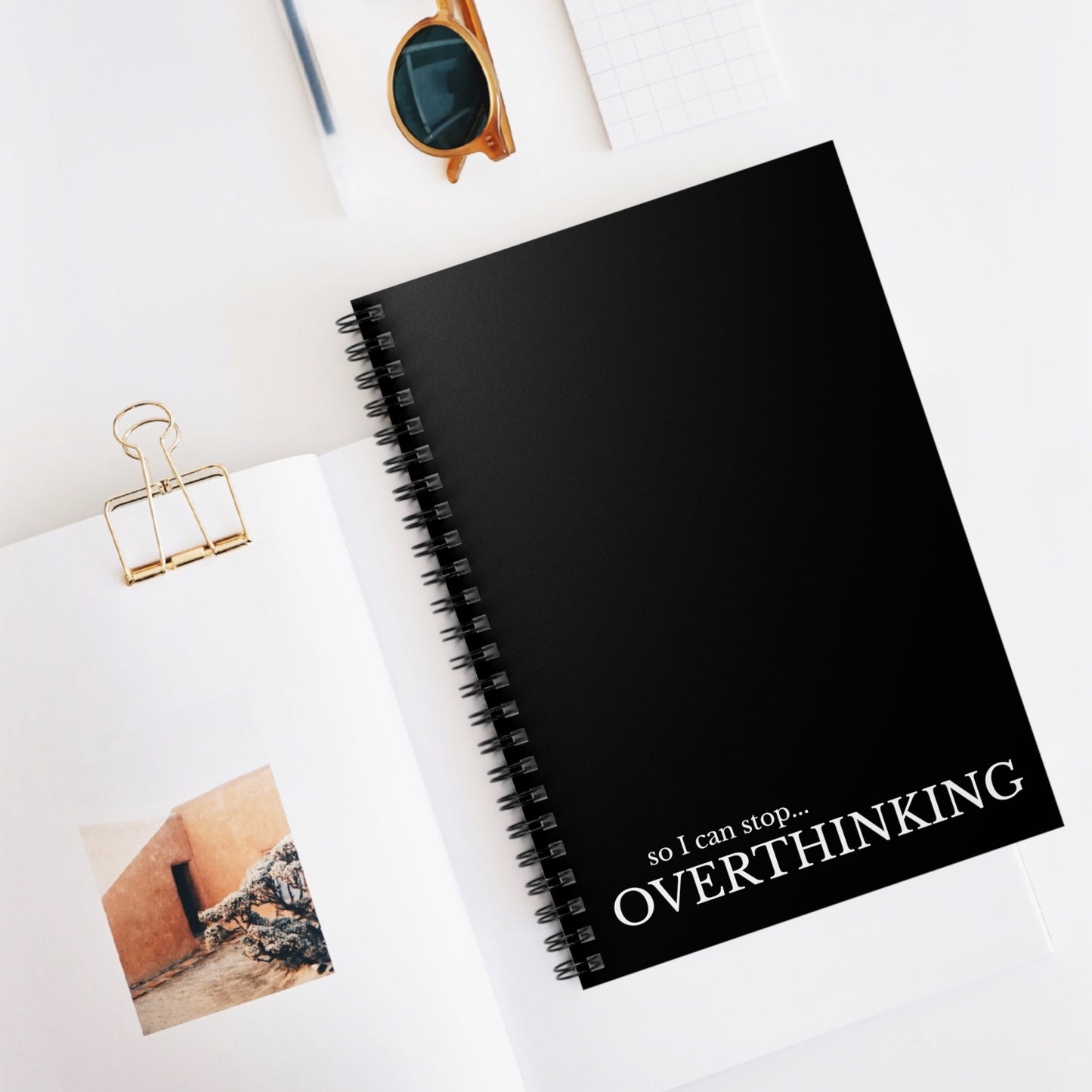 Overthinking Spiral Notebook