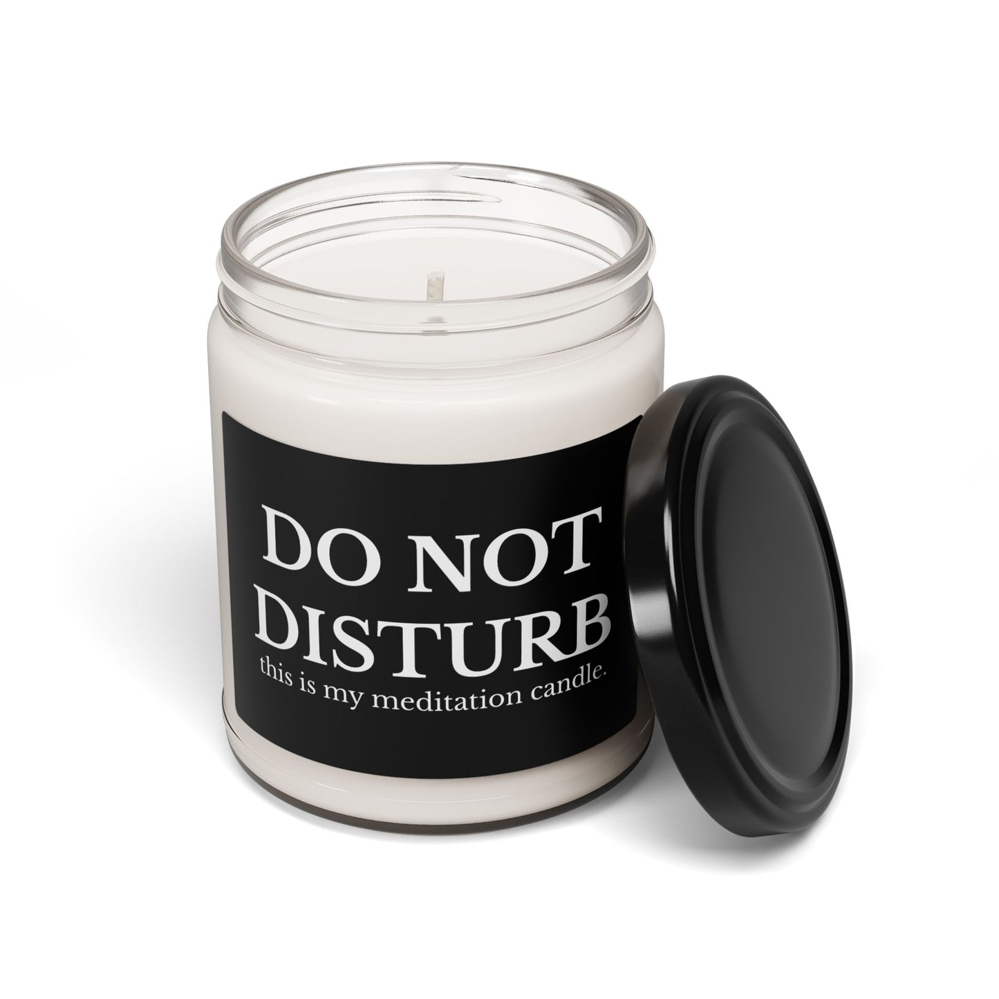 Do Not Disturb Meditation Scented Soy Candle