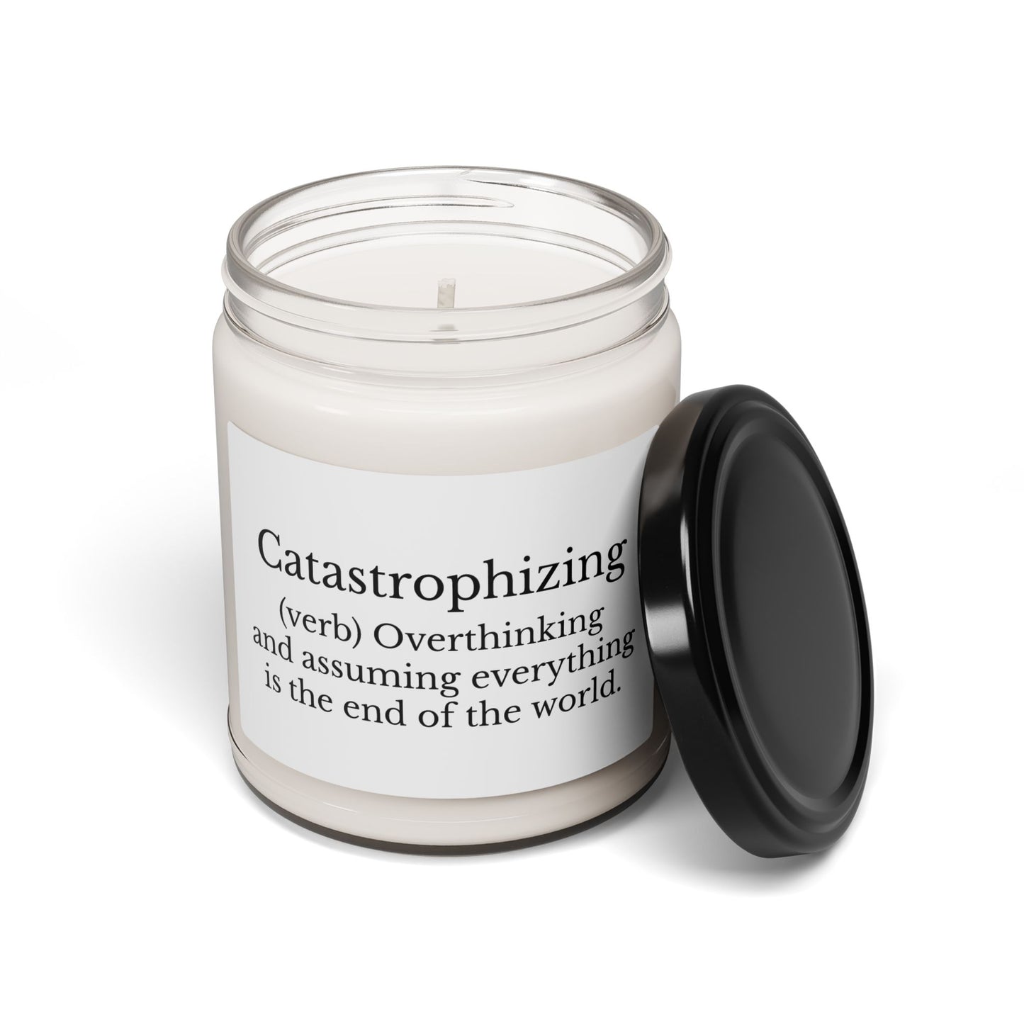 Catastrophizing Scented Soy Candle