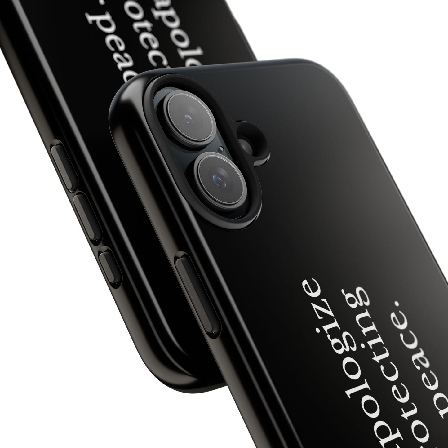 Never Apologize for Protecting Your Peace Phone Case