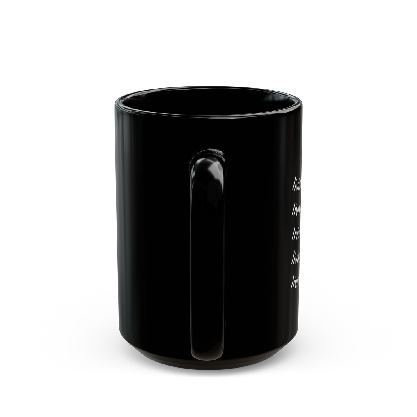 Living My Best Life Mug | Black 11oz, 15oz
