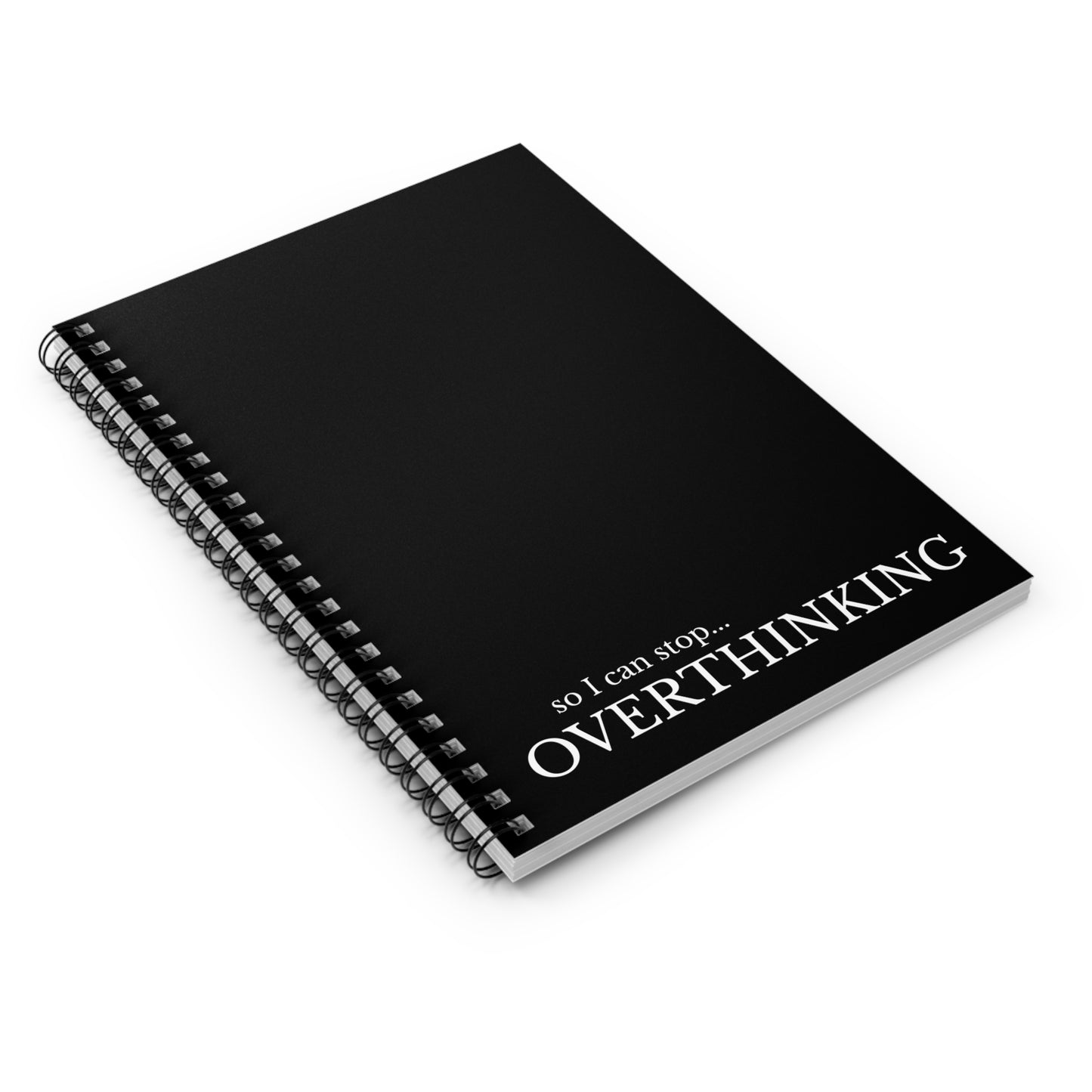 Overthinking Spiral Notebook