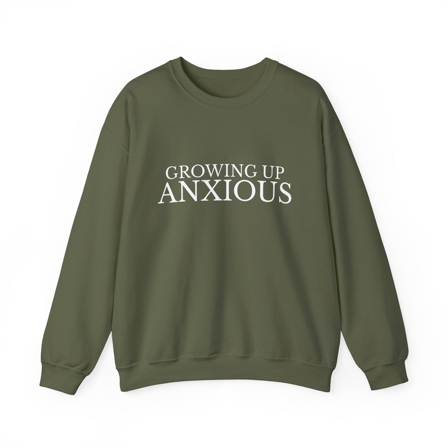 Growing Up Anxious Crewneck Sweatshirt