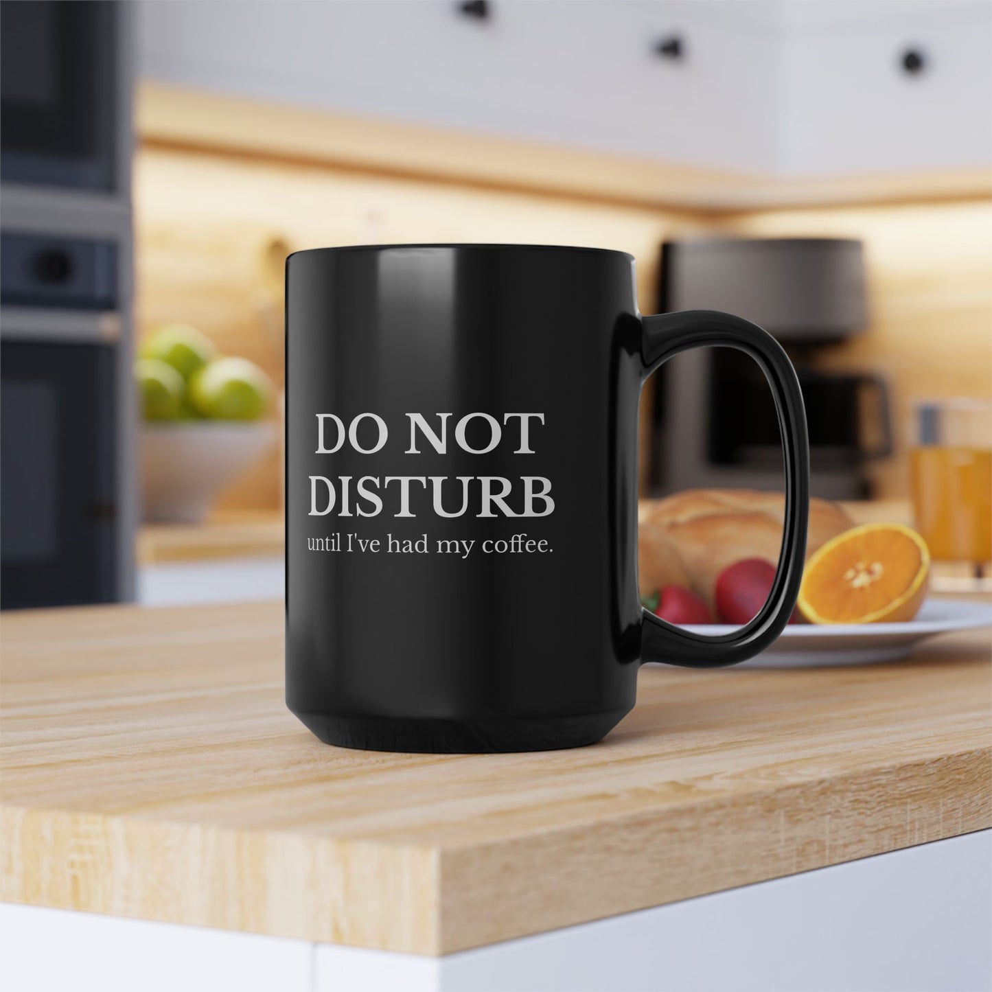 Do Not Disturb Coffee Mug | Black