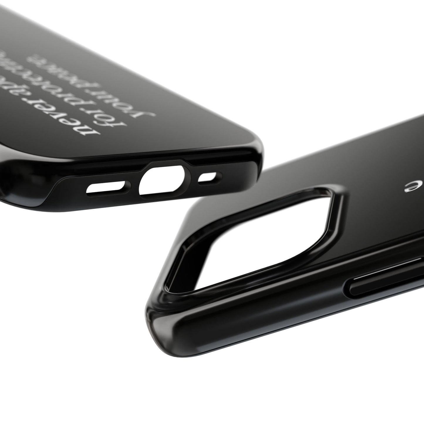 Never Apologize for Protecting Your Peace Phone Case