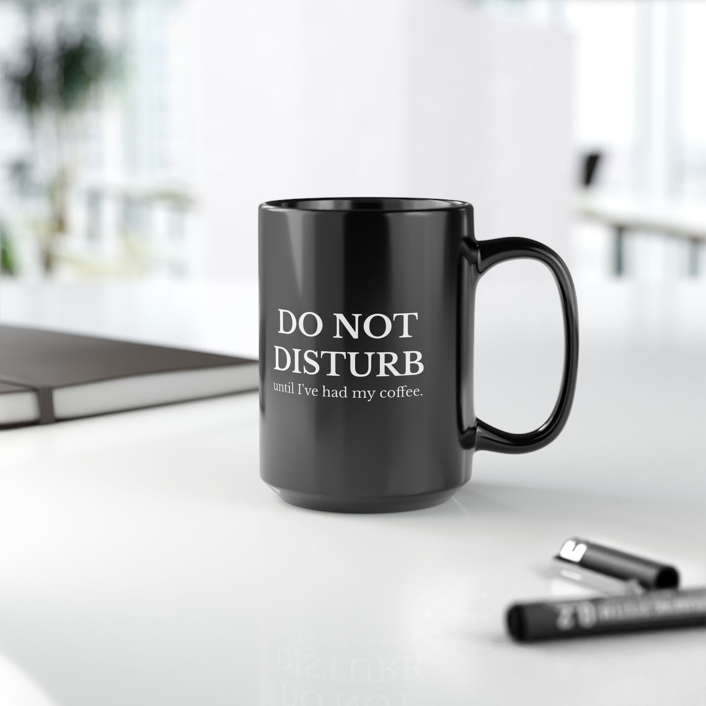 Do Not Disturb Coffee Mug | Black