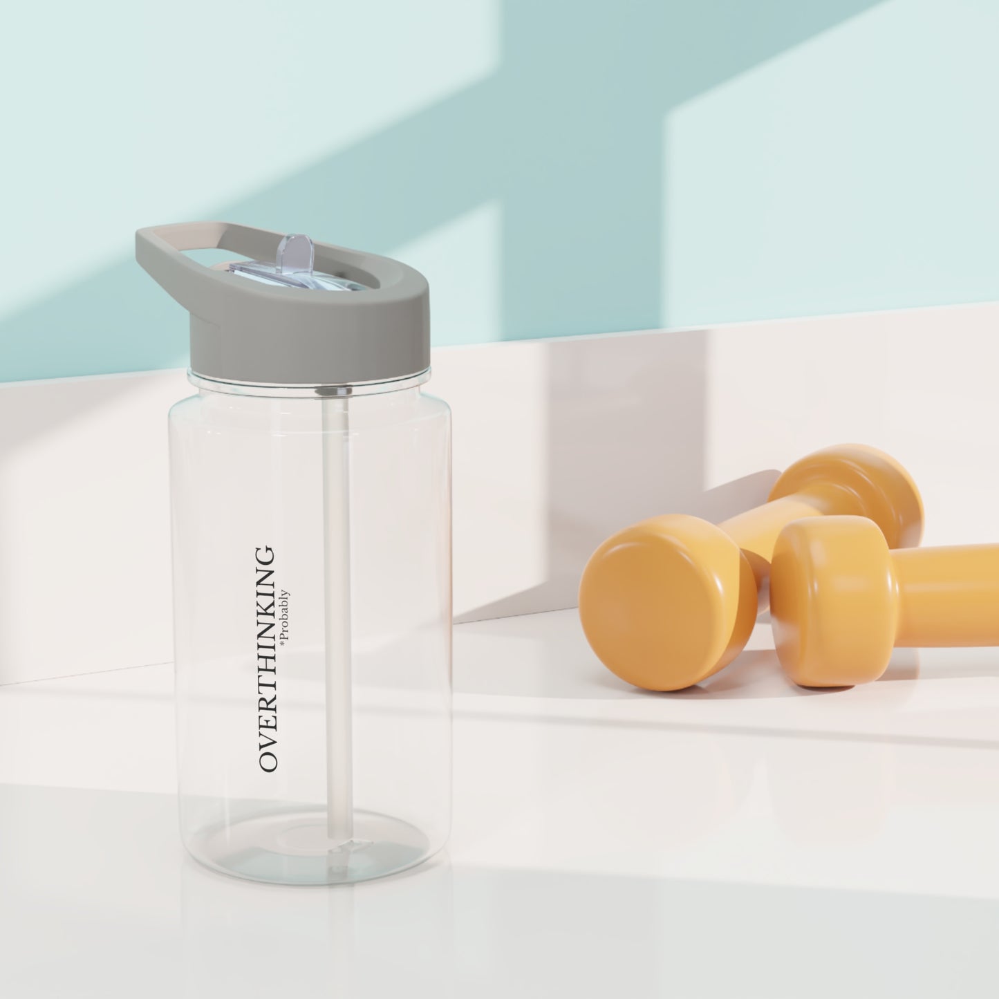 Overthinking Tritan Water Bottle