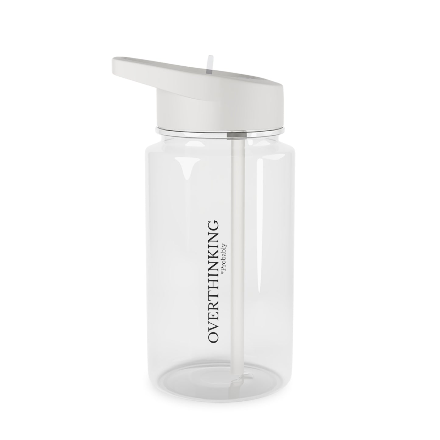 Overthinking Tritan Water Bottle