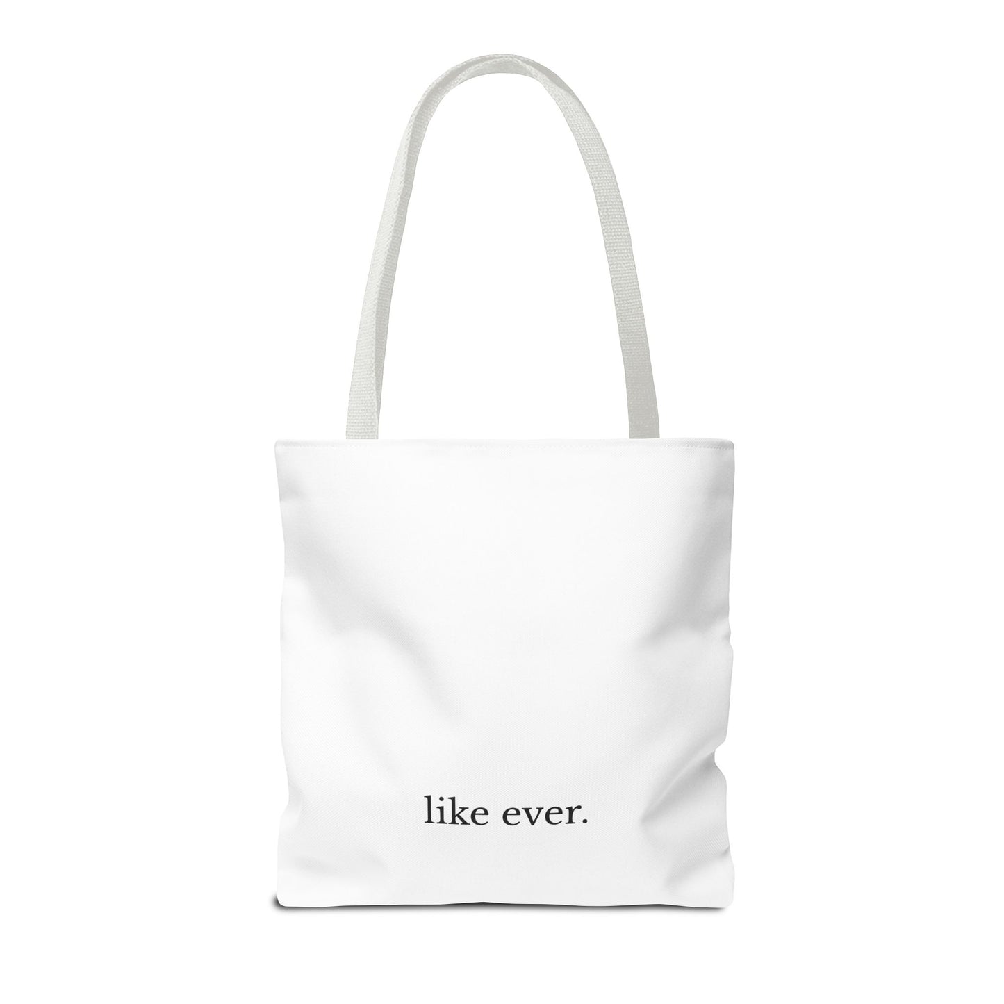 Never Apologize for Protecting Your Peace Tote Bag | White