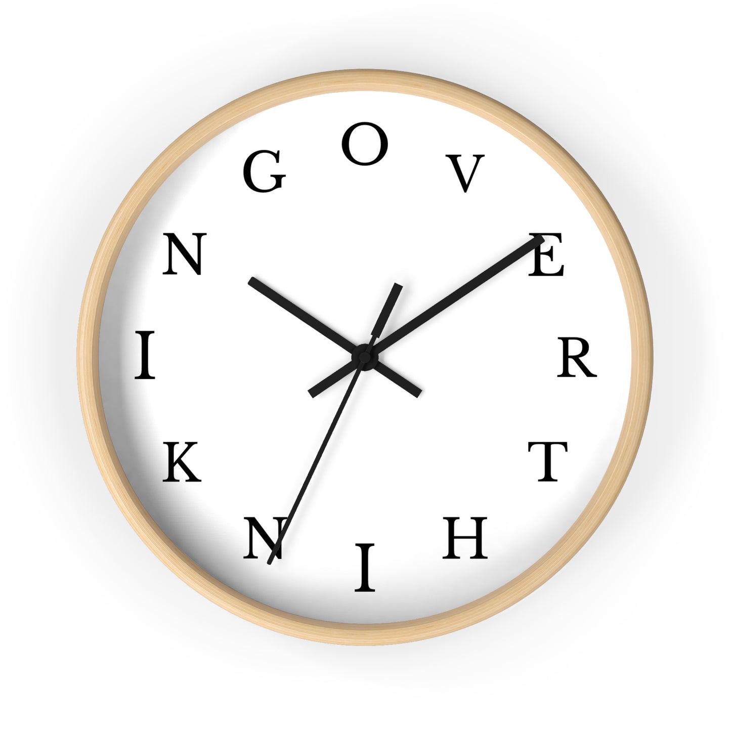 Overthinking Wall Clock