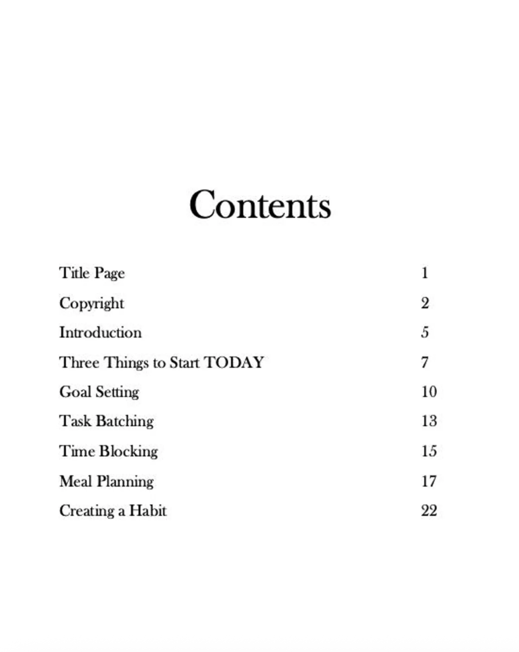 Efficiency Hacks e-Book