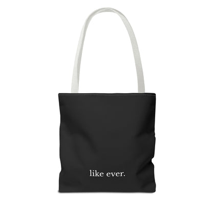 Never Apologize for Protecting Your Peace Tote Bag | Black