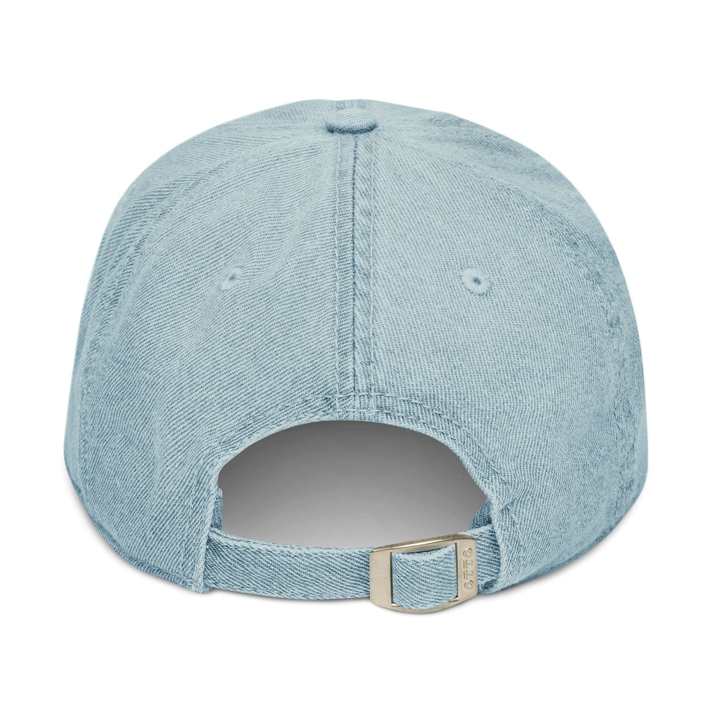 Overthinking Embroidered Denim Hat