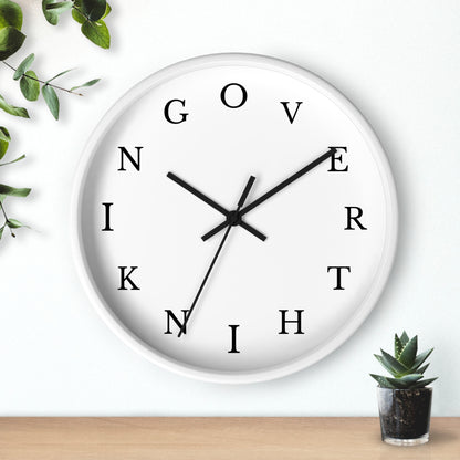 Overthinking Wall Clock