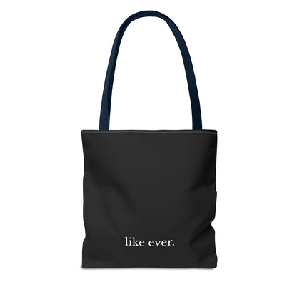Never Apologize for Protecting Your Peace Tote Bag | Black