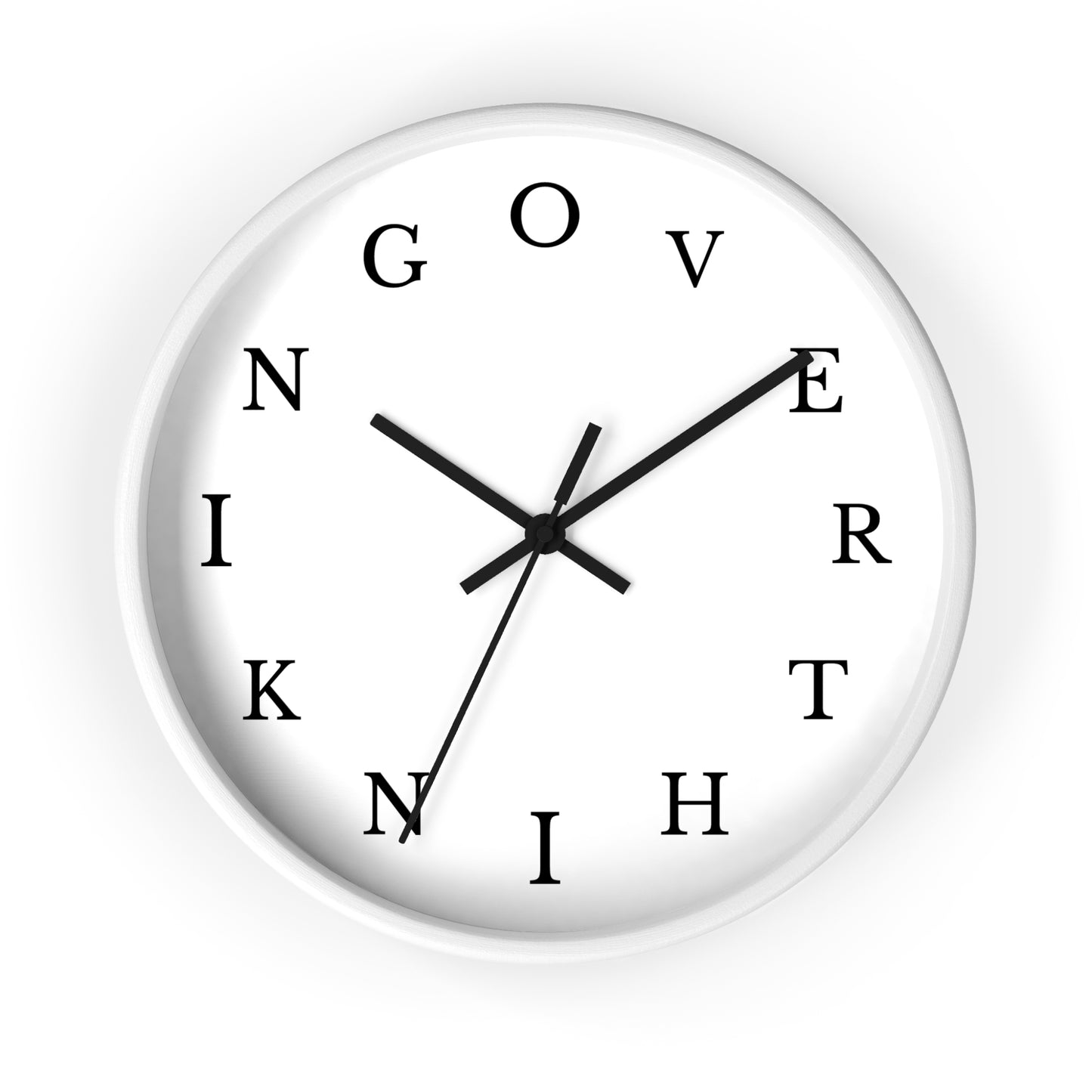 Overthinking Wall Clock