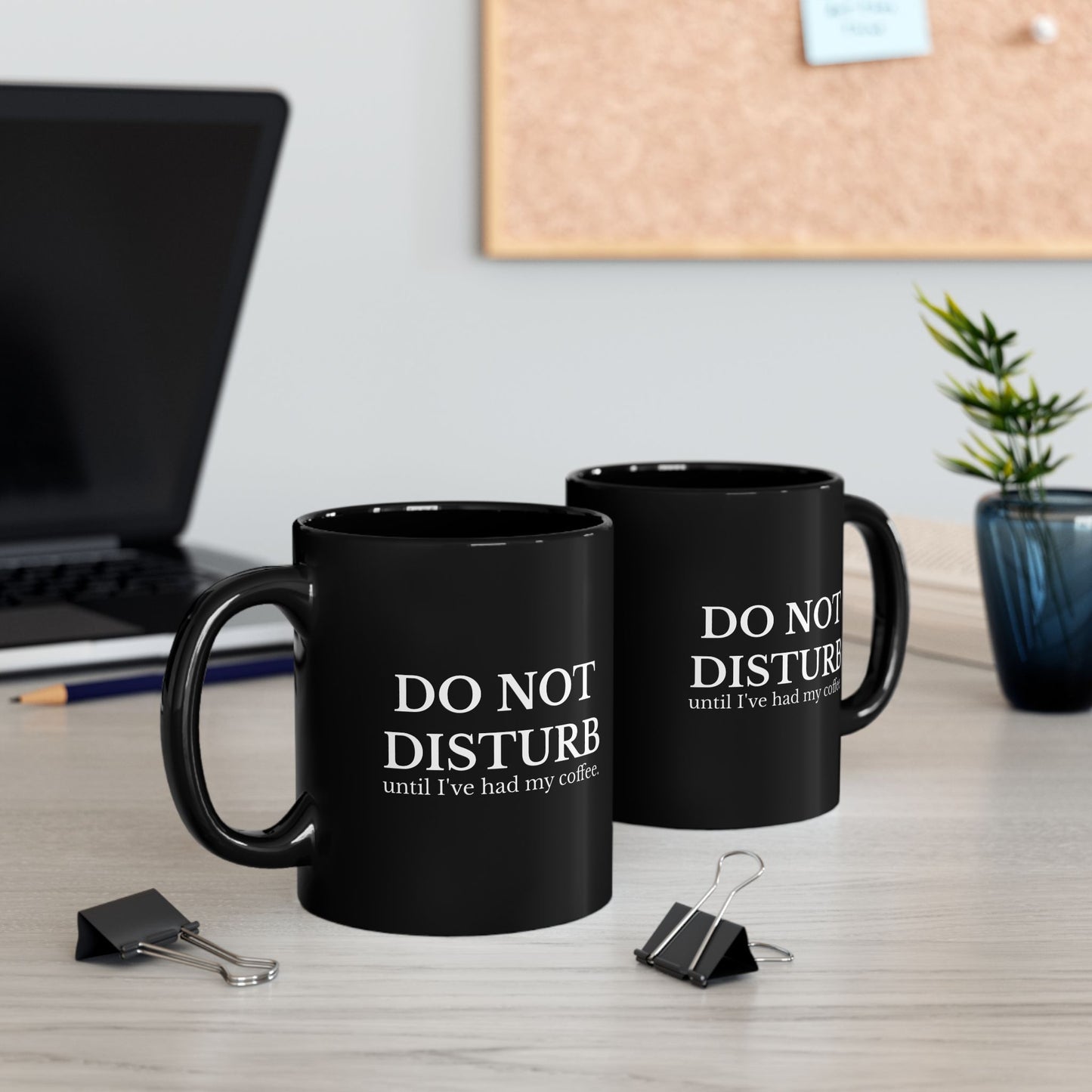 Do Not Disturb Coffee Mug | Black