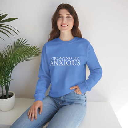 Growing Up Anxious Crewneck Sweatshirt