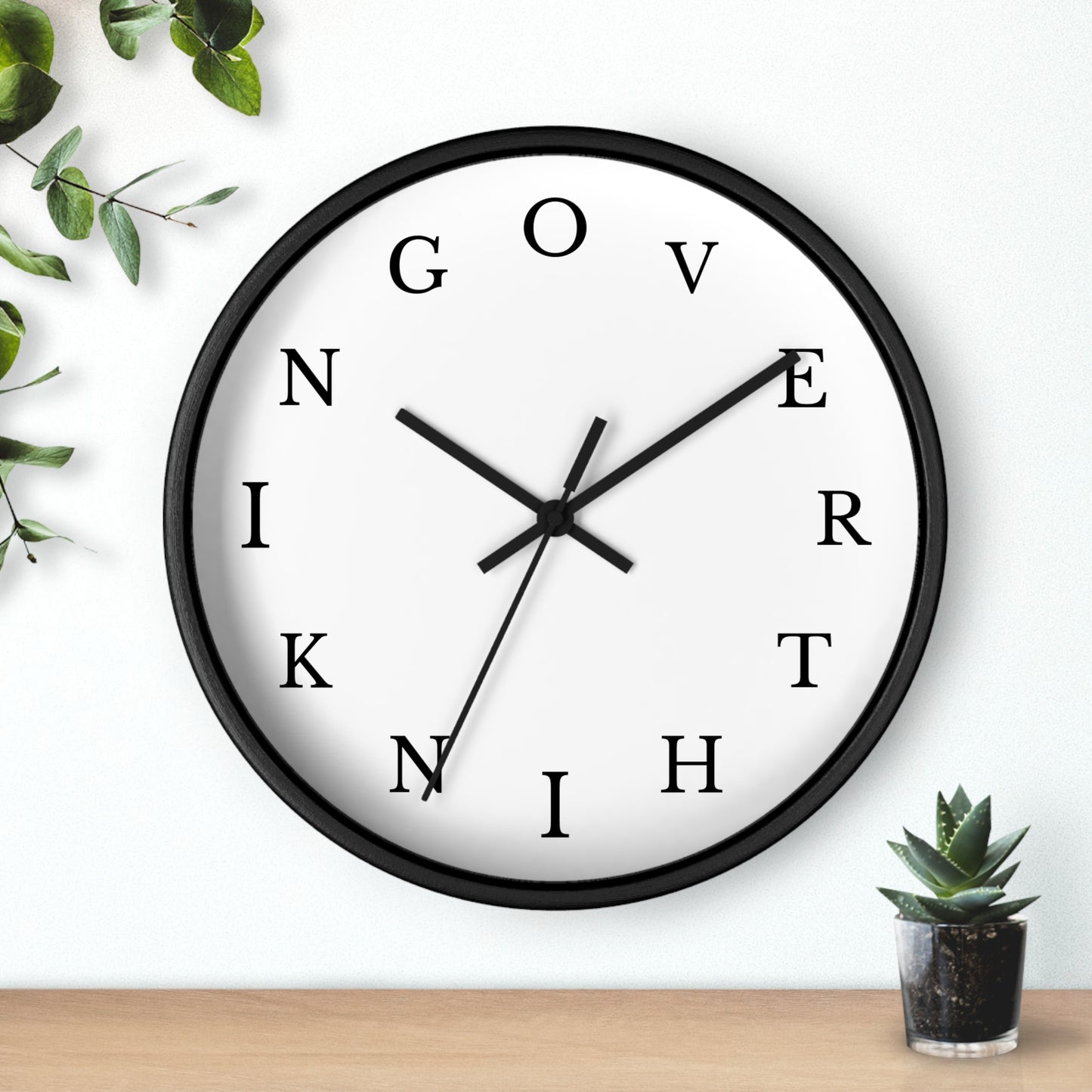 Overthinking Wall Clock