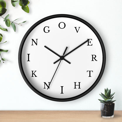 Overthinking Wall Clock