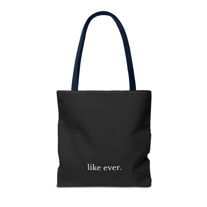 Never Apologize for Protecting Your Peace Tote Bag | Black