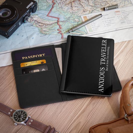 Anxious Traveler Passport Cover