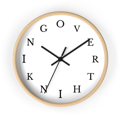Overthinking Wall Clock